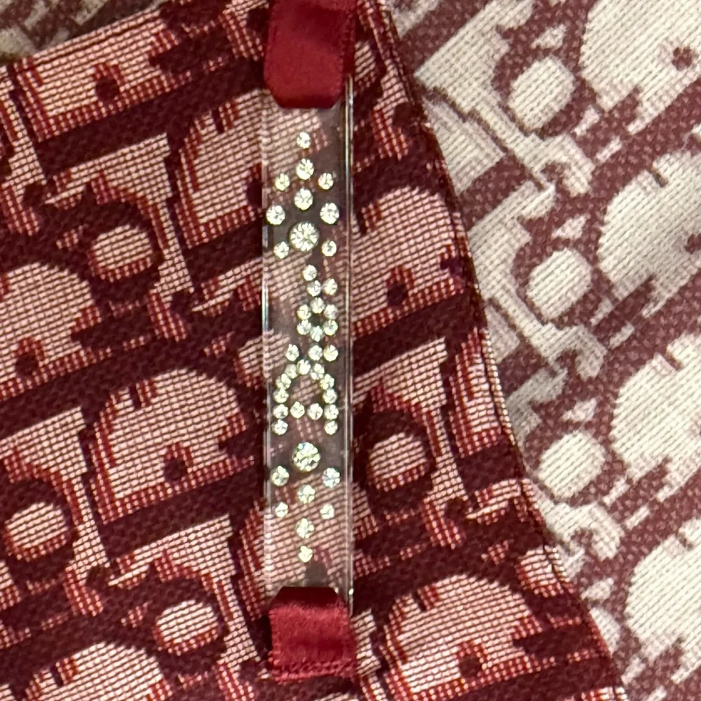 Christian Dior Pink Silk Scarf